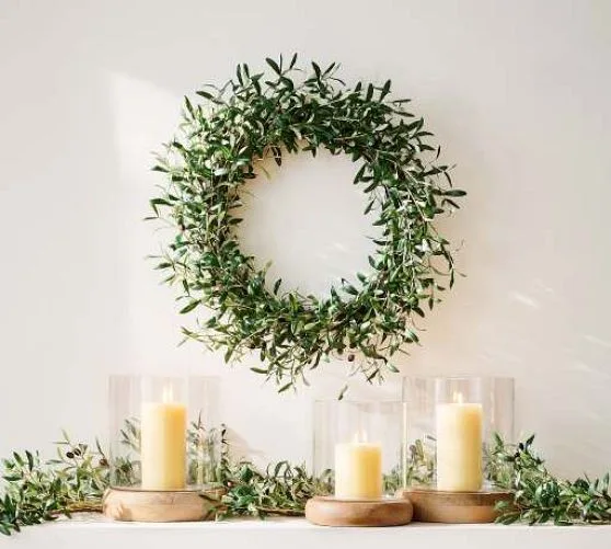 Pottery Barn ChatGPT ad — Wreaths & Garlands