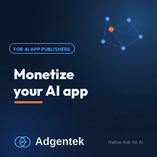 Adgentek ChatGPT ad — Be the brand AI recommends