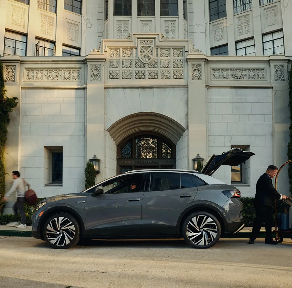 Volkswagen ChatGPT ad — The 2026 Volkswagen® ID.4. Learn More Today