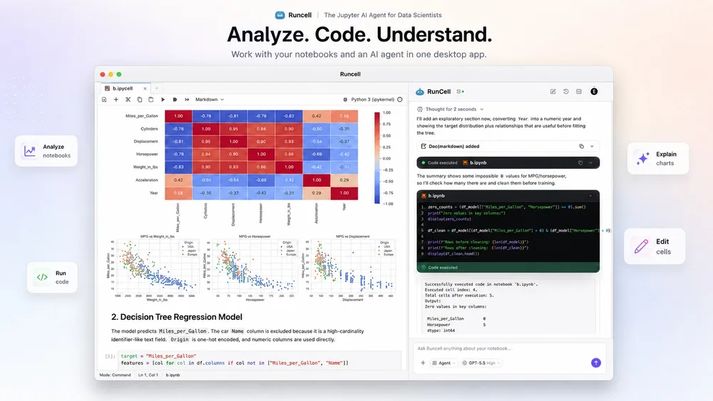 Kanaries Data Inc. ChatGPT ad — AI IDE for data in Crypto & Investing