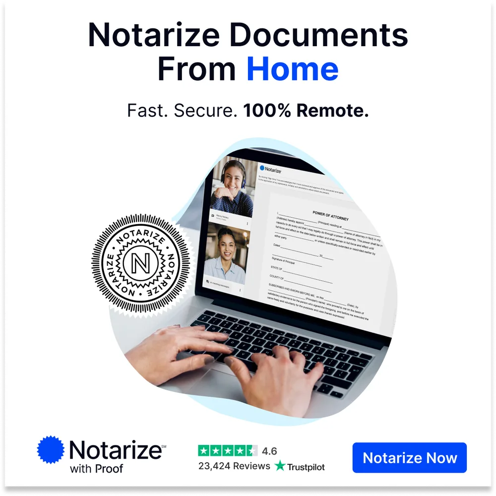 Notarize, Inc. ChatGPT ad — Notarize | Official Online Notary