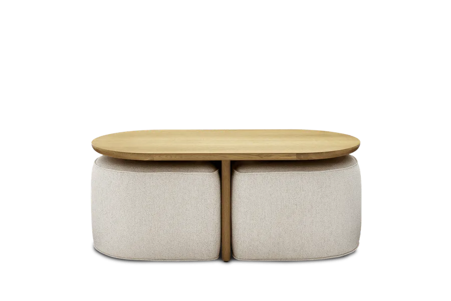 Castlery ChatGPT ad — Hugg Nesting Coffee Table
