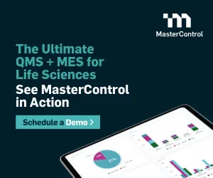 MasterControl ChatGPT ad — Finally, a QMS Built for Life Sciences