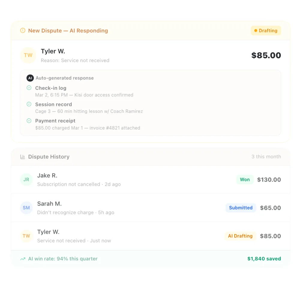 Baseline ChatGPT ad — Facility booking & membership management software in Travel & Hospitality