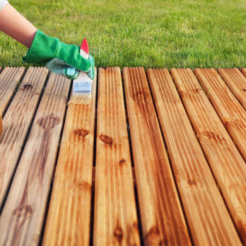 Angi ChatGPT ad — Deck Staining? Hire a Pro in Home Improvement & DIY