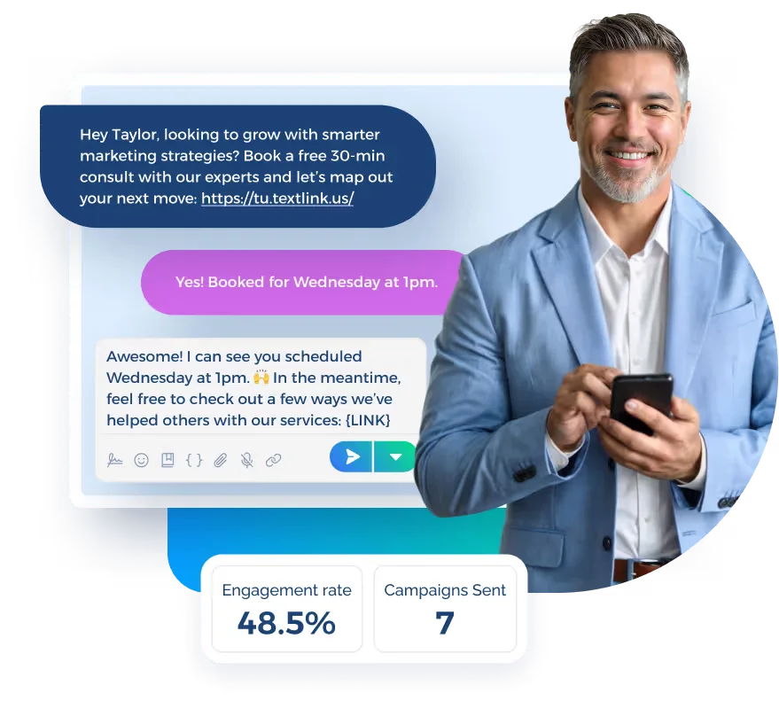 TextUs ChatGPT ad — Text Before They're Gone in SaaS & Productivity