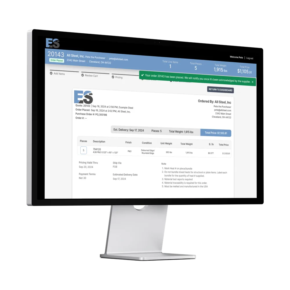 Stella Source ChatGPT ad — Quote complex fab jobs in 30 minutes. in Real Estate