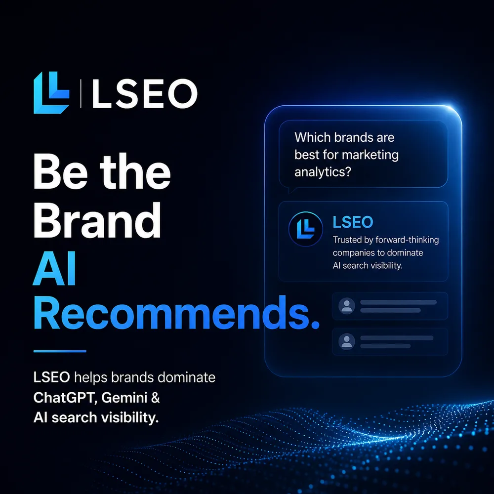 LSEO, LLC ChatGPT ad — #1 SEO / GEO / AEO Services in the United States in AI Search Optimization