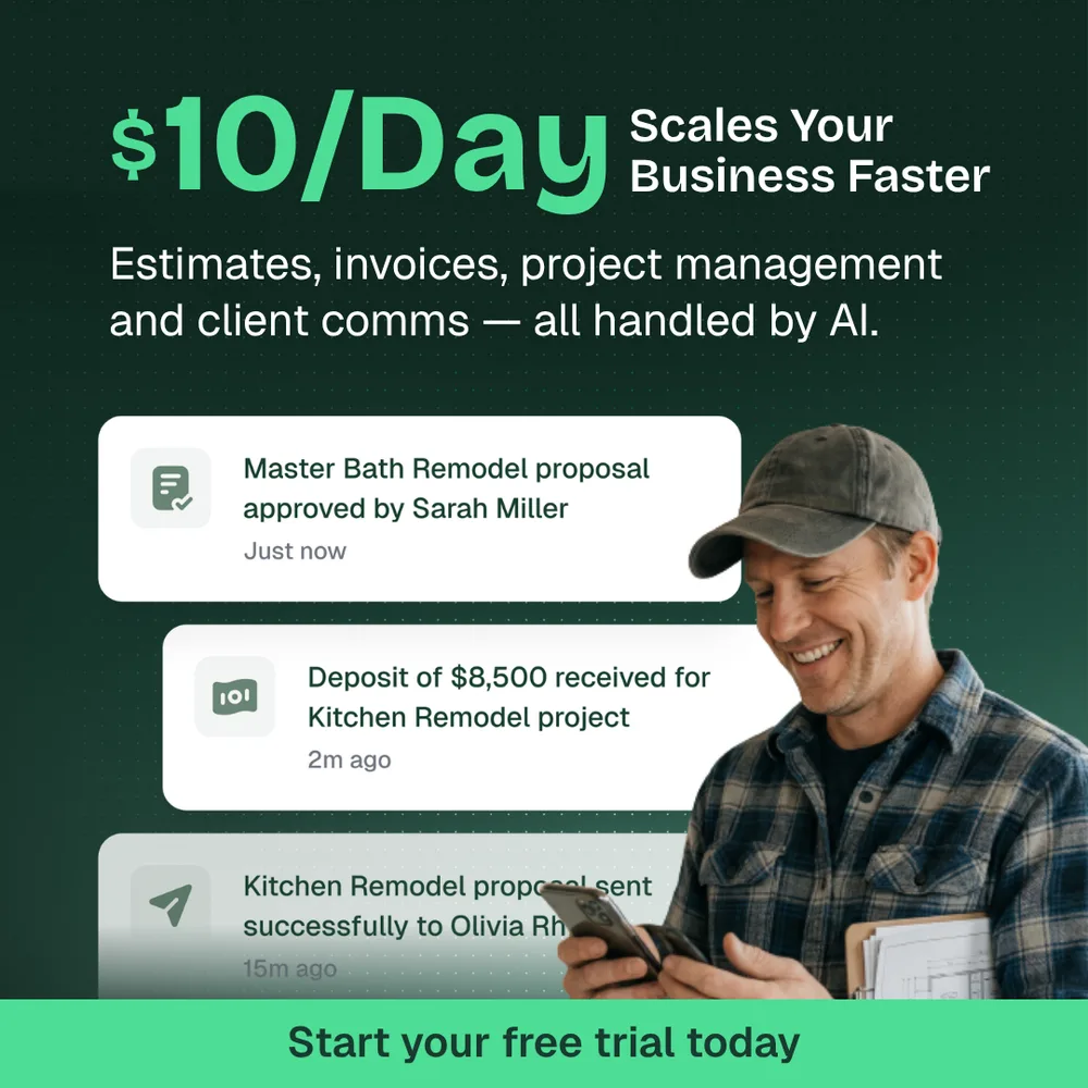 Handoff ChatGPT ad — AI Remodeling Estimates in Minutes