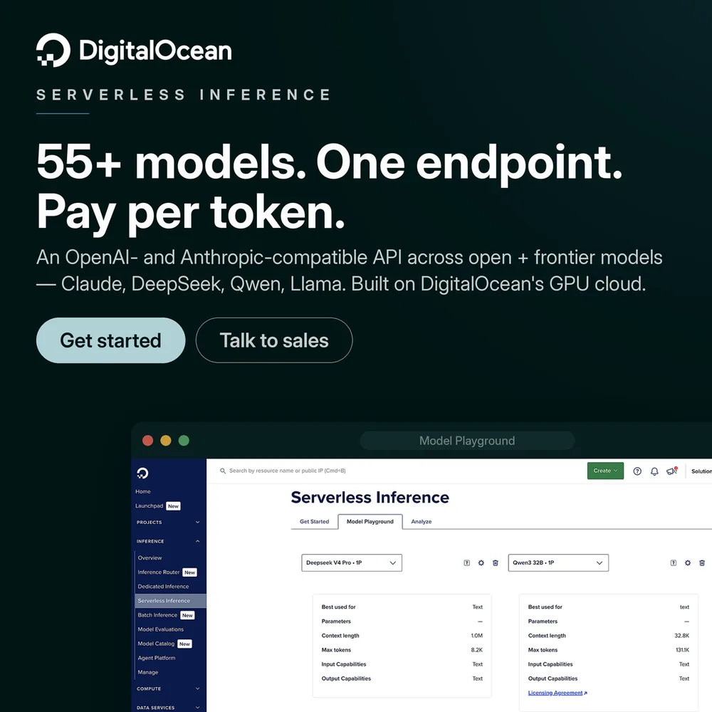 Digital Ocean ChatGPT ad — Stop stitching infra