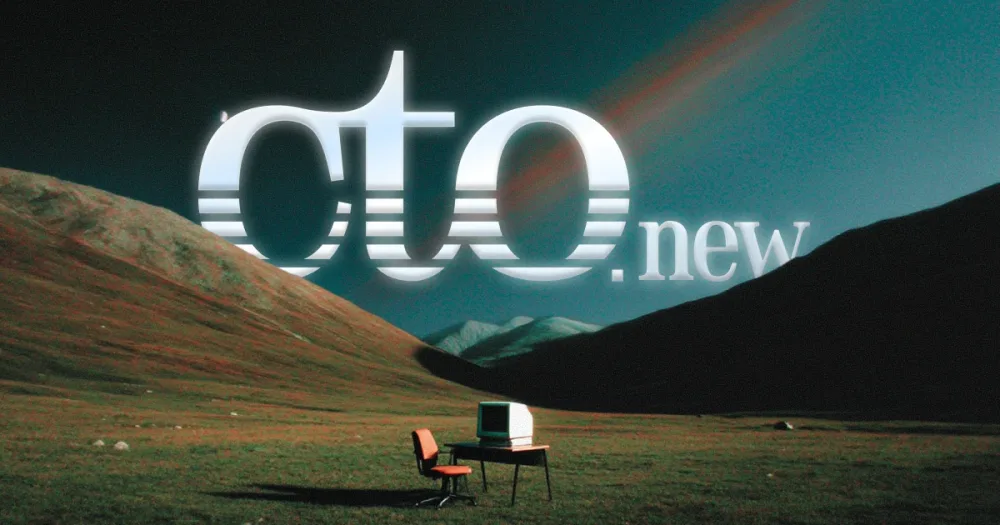 cto.new ChatGPT ad — cto - Build anything with AI. Free forever. in Crypto & Investing