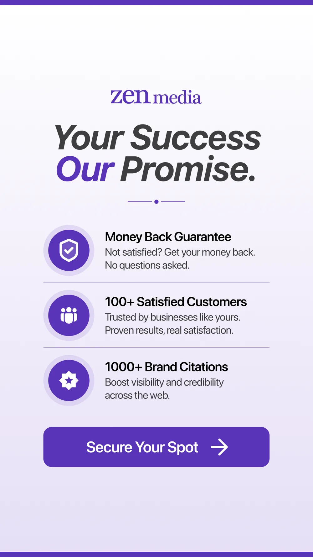 Zen Media Consulting, LLC. ChatGPT ad — Get Cited in LLMs in 7 days in Cloud & DevOps