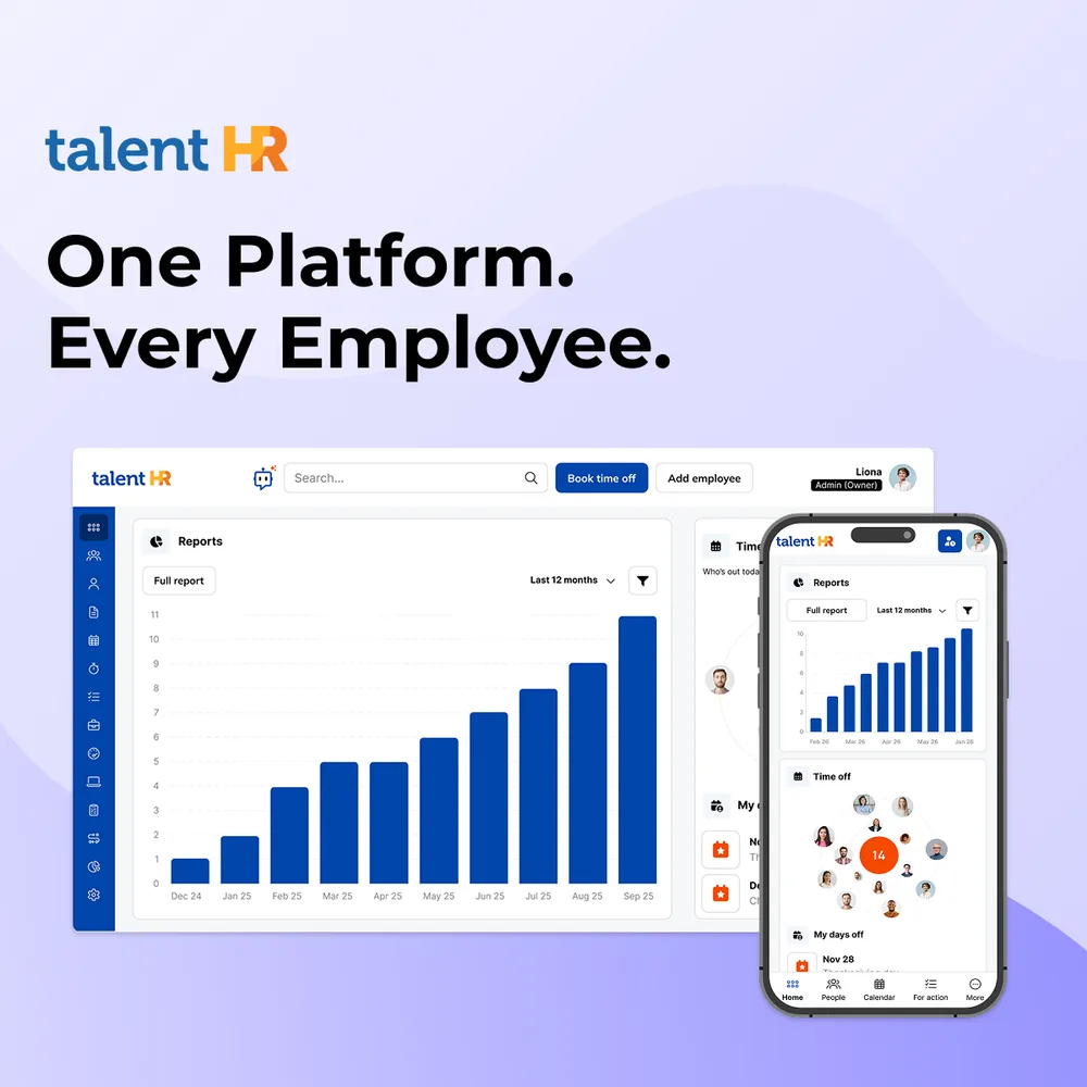 TalentHR ChatGPT ad — HR Software That Gets You Started Fast in Freelance & Talent Marketplaces