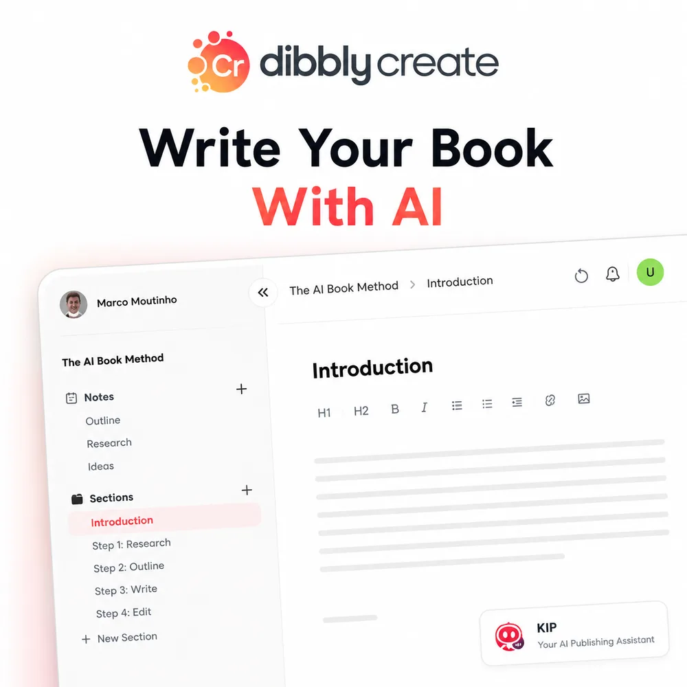 Dibbly Inc. ChatGPT ad — Create Books Faster in E-commerce & Retail