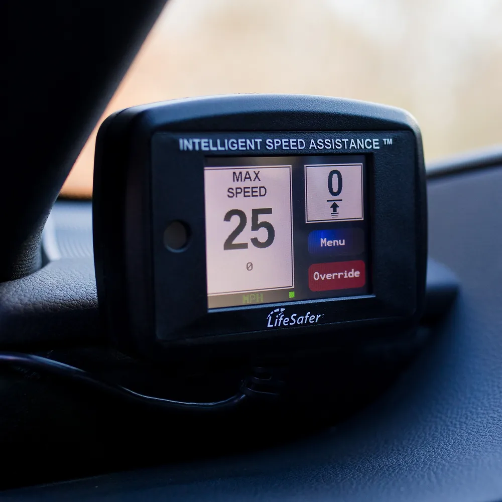 LifeSafer ChatGPT ad — Take speeding out of their hands