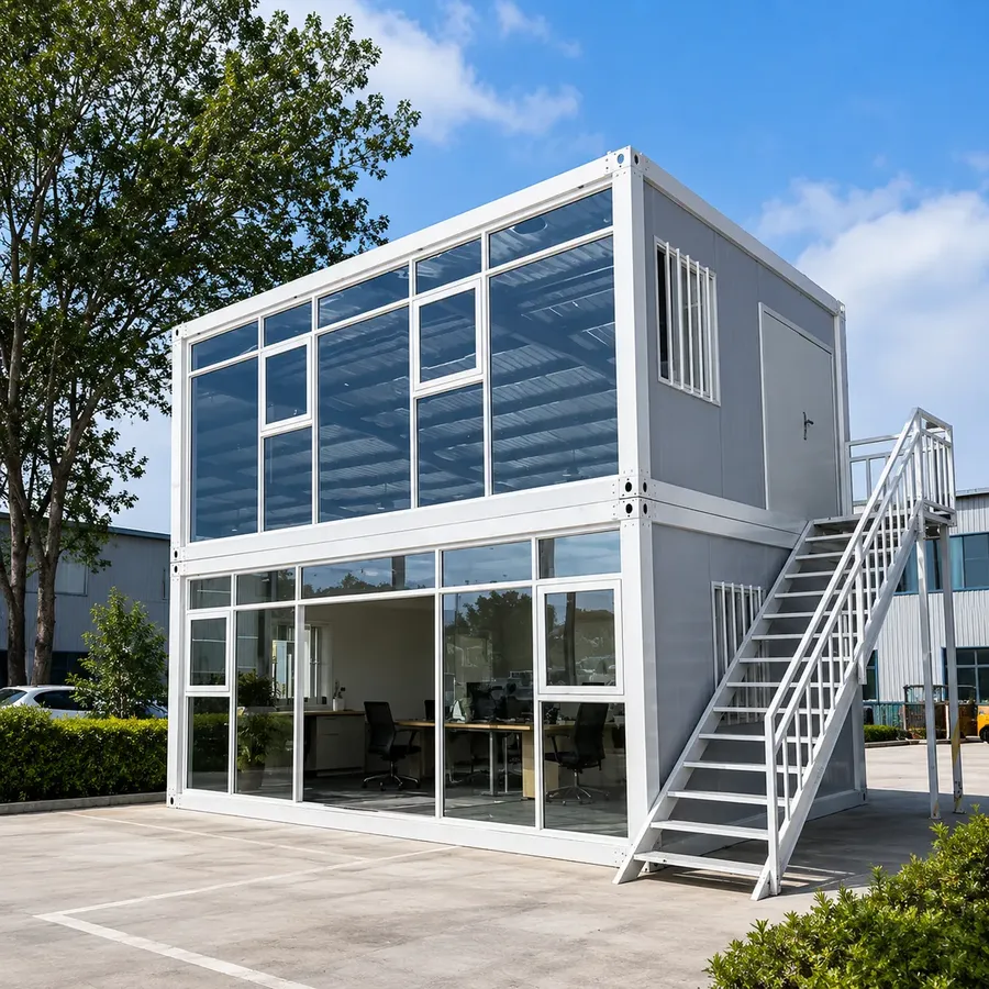 Alibaba.com ChatGPT ad — Prefab Container House in Real Estate