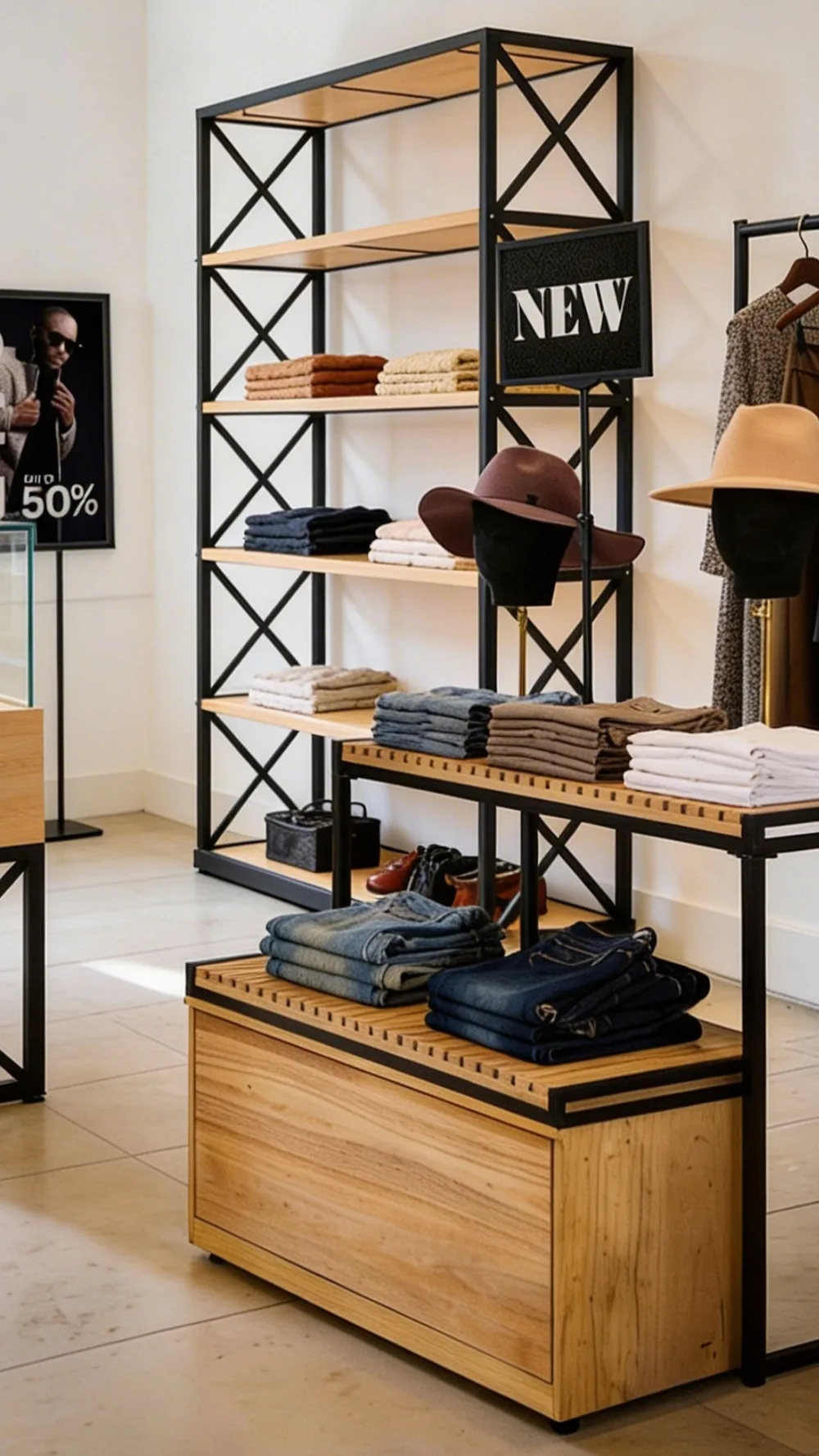Displays2Go ChatGPT ad — Retail Displays | Wholesale Fixtures & Supplies in Real Estate
