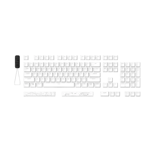 Hewlett Packard ChatGPT ad — HyperX Pudding Keycaps 2 - Full Key Set - PBT -...