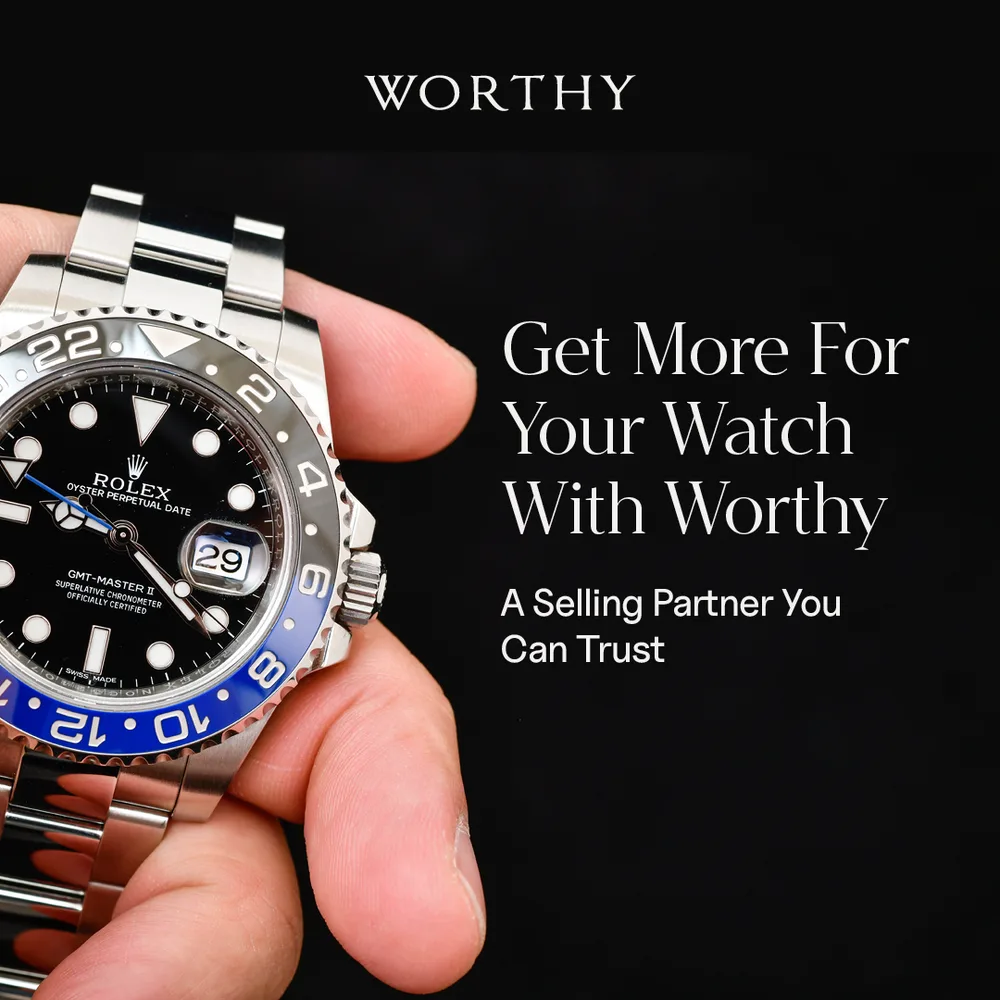 Worthy inc ChatGPT ad — Sell Your Watch For More With Worthy
