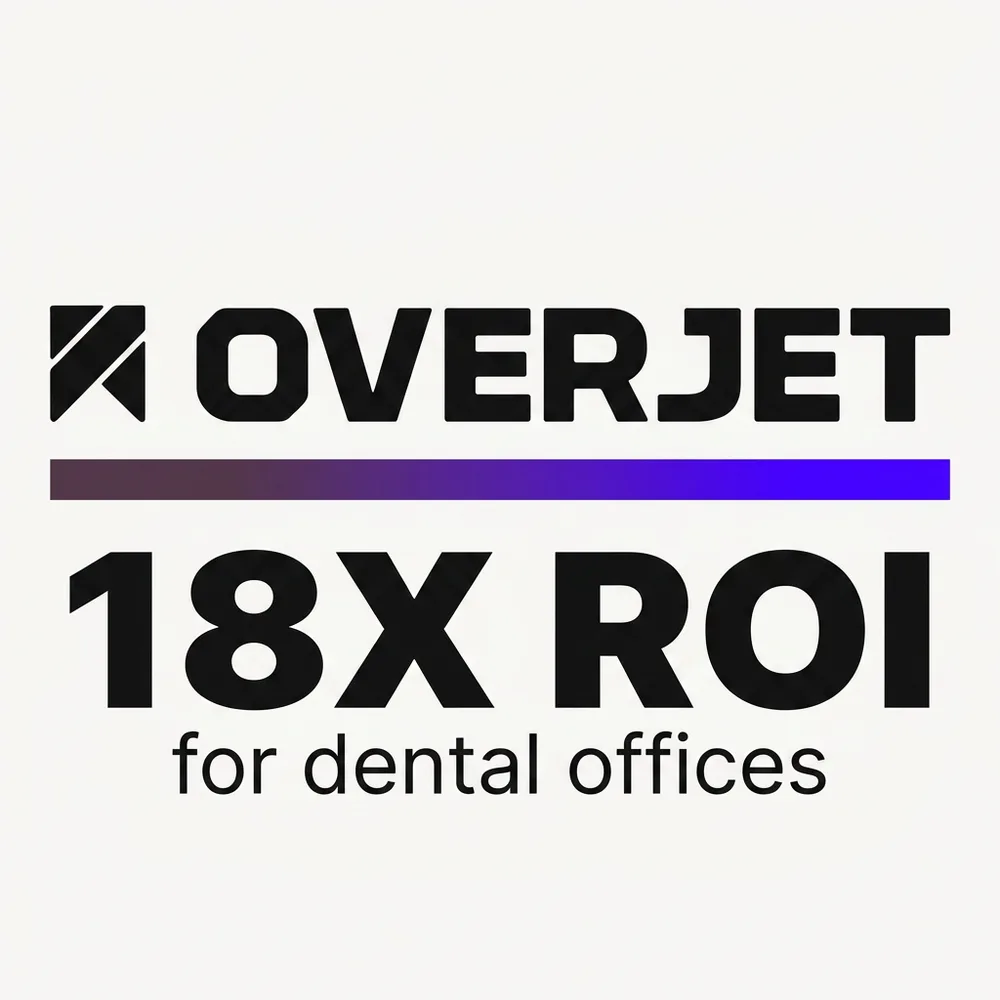 Overjet ChatGPT ad — FDA-Cleared AI Dental Platform