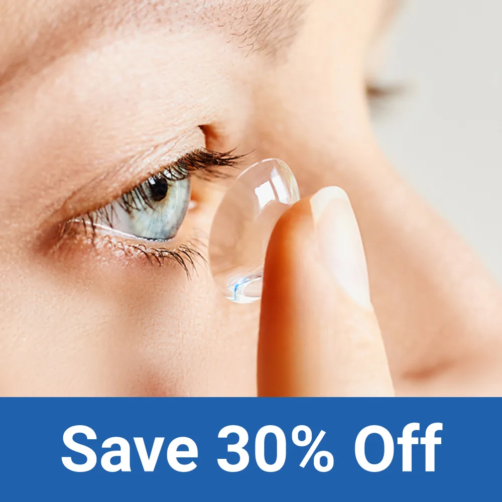 GlassesUSA.com ChatGPT ad — Order Acuvue Contacts Online