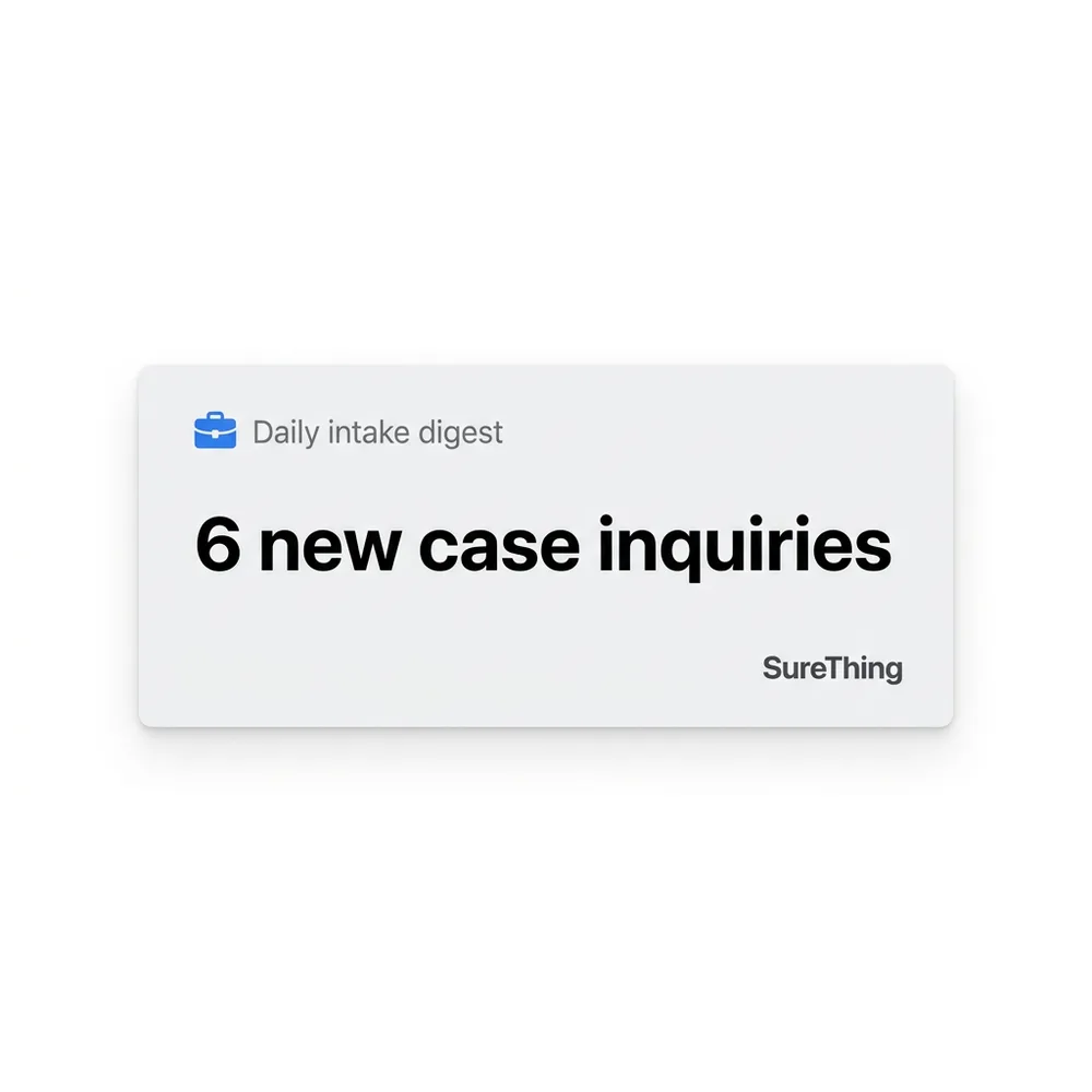 Super Intent, Inc. ChatGPT ad — Know where your billable hours are leaking in Enterprise & Fintech