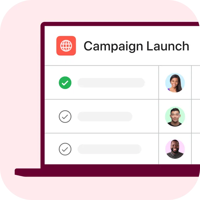Asana ChatGPT ad — Simplify campaign workflows in Email Marketing & CRM