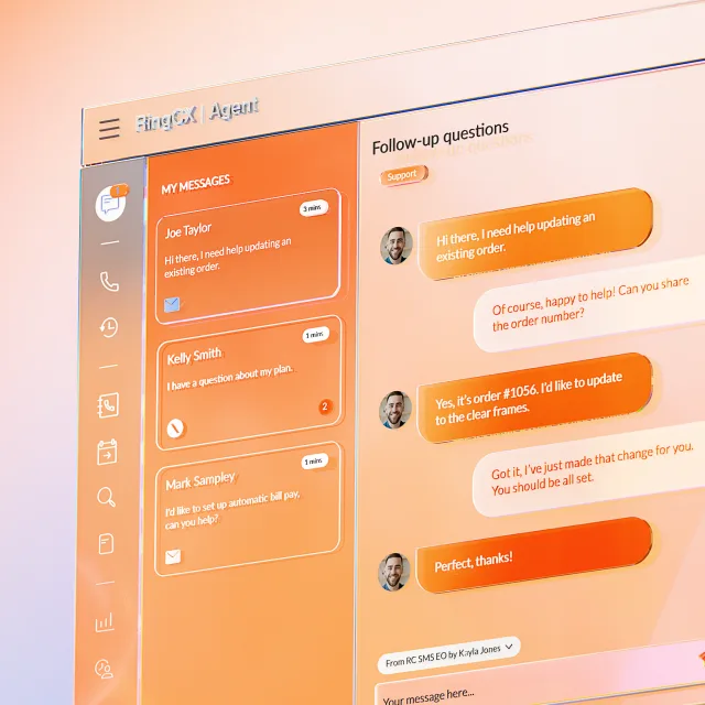 RingCentral ChatGPT ad — Call Center AI Software in Email Marketing & CRM
