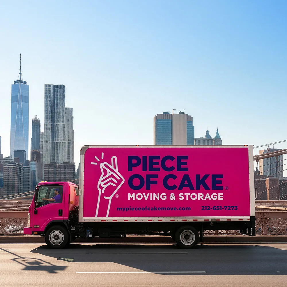 Piece of Cake Moving & Storage ChatGPT ad — All-Inclusive Moving Fee