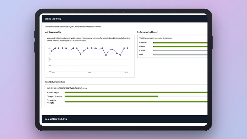 Parsnipp ChatGPT ad — Parsnipp | AI Search Platform in AI Search Optimization