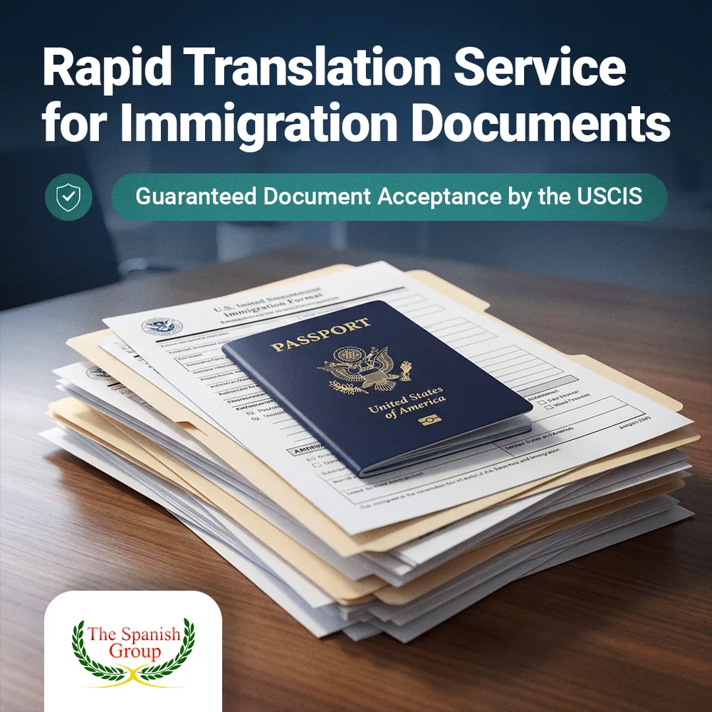 The Spanish Group LLC ChatGPT ad — Certified Human Translation - Not AI in Language Learning Apps
