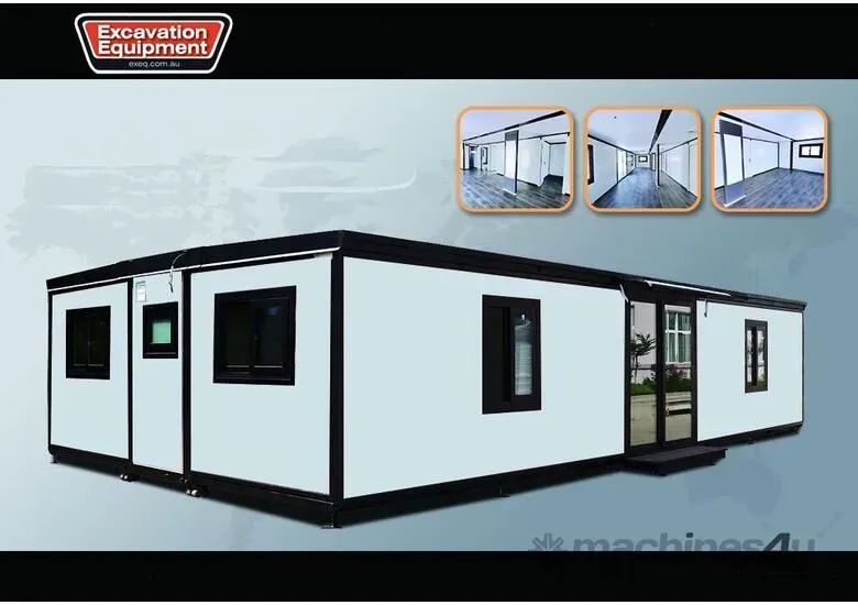 Machines4U ChatGPT ad — 40ft Expandable Container House with Ensuite