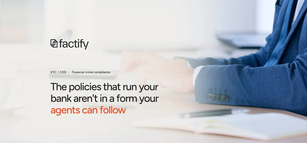 Factify Technologies Inc. ChatGPT ad — Move bank AI into production
