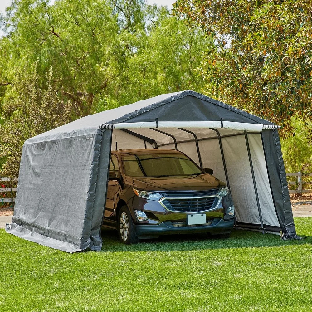 Harbor Freight ChatGPT ad — CoverPro Portable Garage