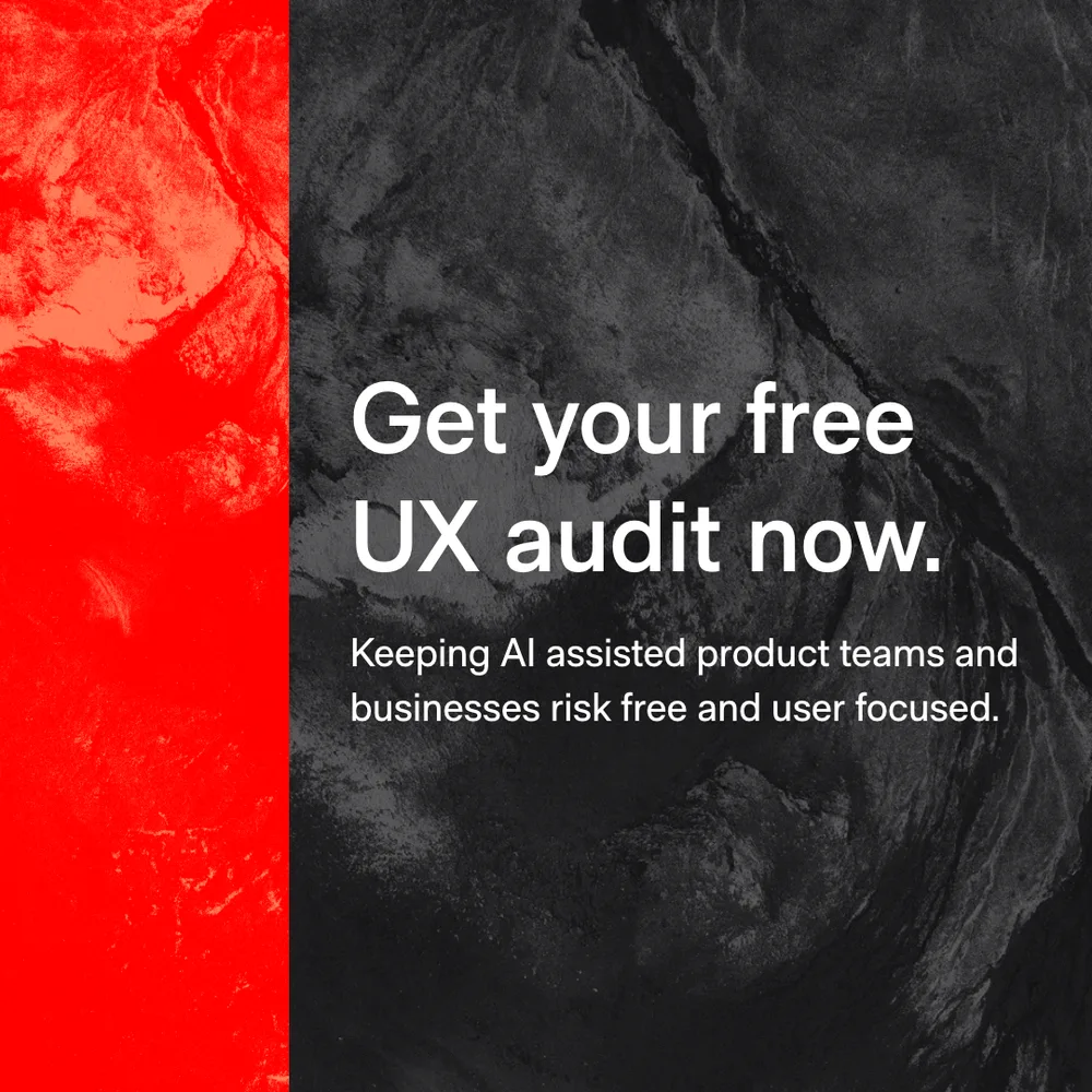 Lindores & Griffin Ltd ChatGPT ad — Free UX Audit: Move fast. Validate faster.