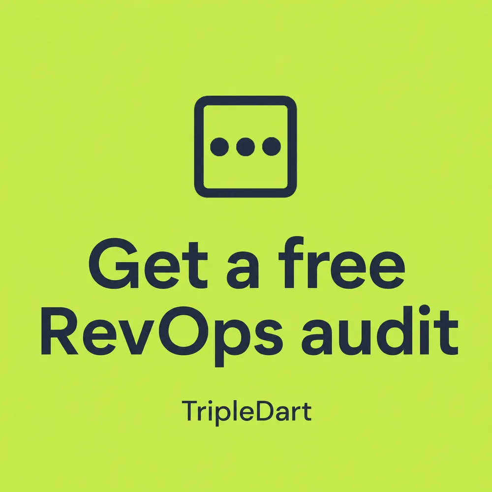 TripleDart Inc ChatGPT ad — Build RevOps That Scales