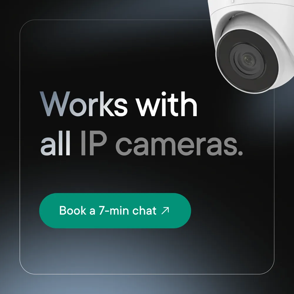 Coram AI ChatGPT ad — Keep Your Cameras. Save Money.