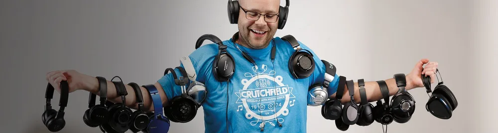 Crutchfield ChatGPT ad — Shop Headphones at Crutchfield in Consumer Electronics