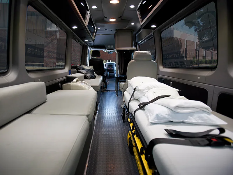Air Critical Care LLC ChatGPT ad — Long-Distance Medical Transport