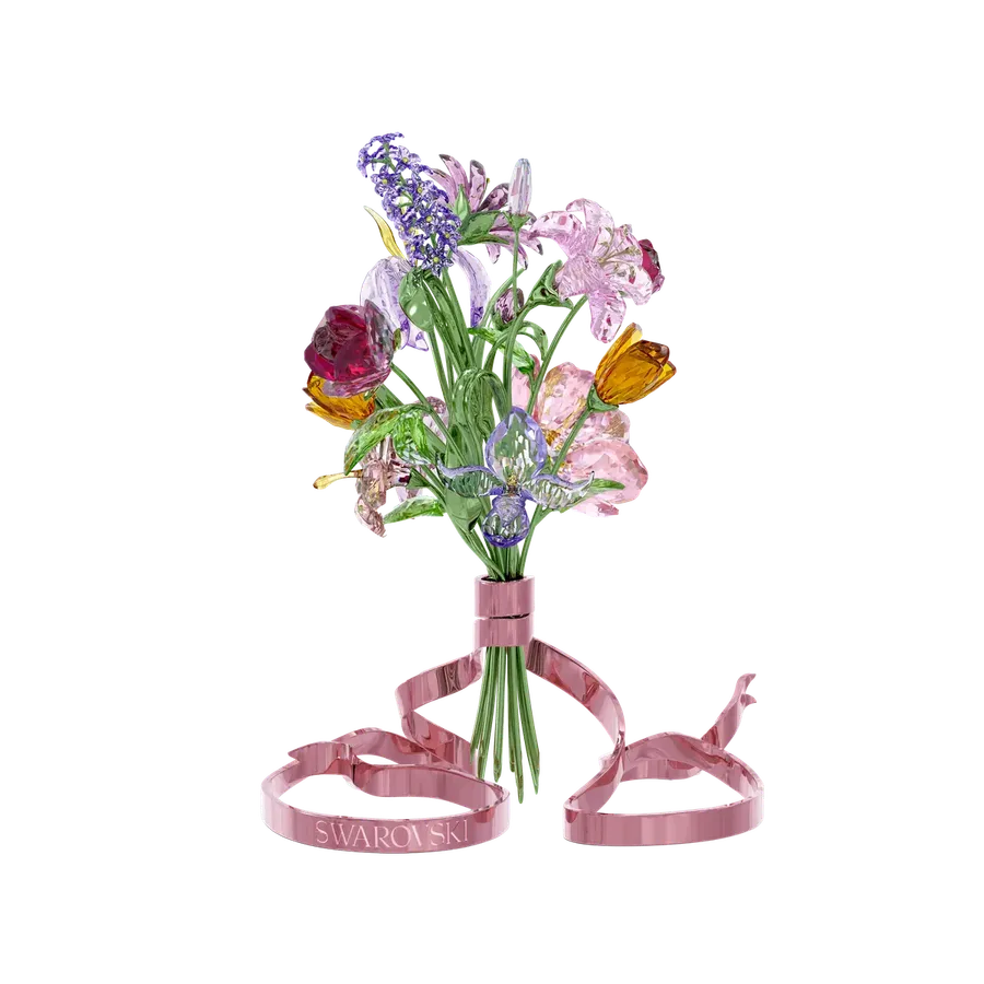 Swarovski ChatGPT ad — Florere Crystal Bouquet