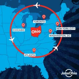 JobsOhio ChatGPT ad — Find Skilled Talent in Career & Jobs