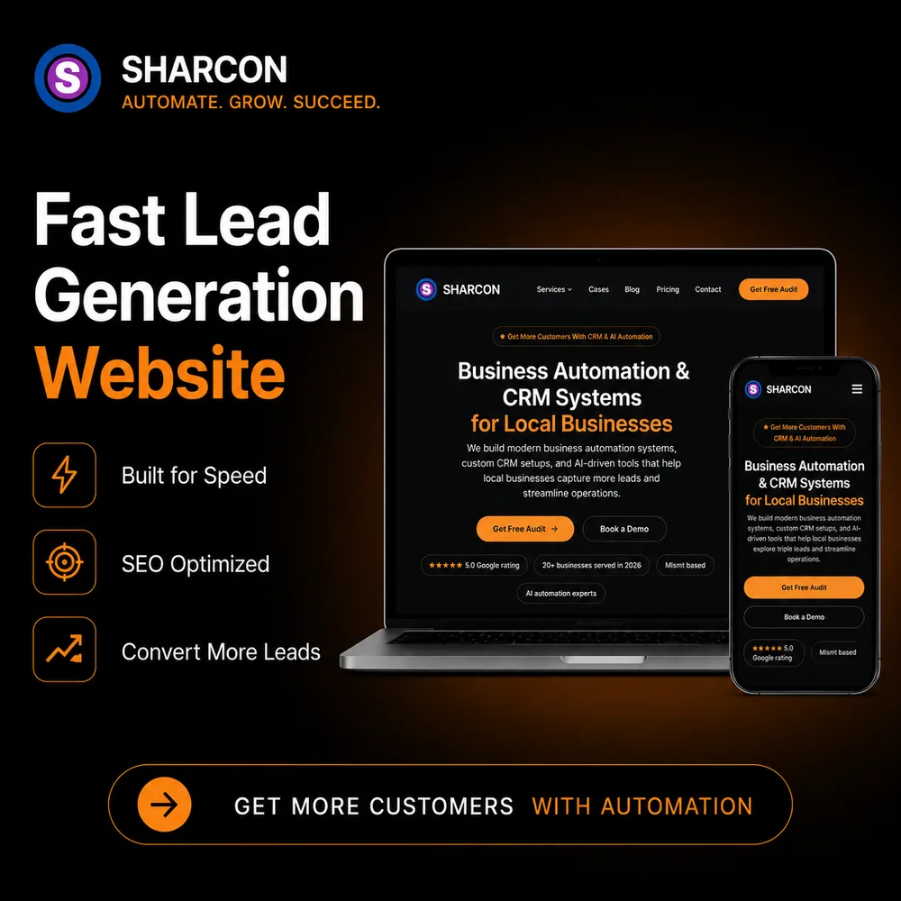 Sharcon LLC ChatGPT ad — Website Development Company | SharconAI in Uncategorized