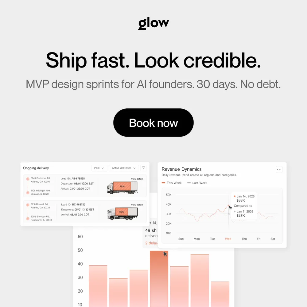 Glow Design Agency LLC ChatGPT ad — Ship Fast Without Cutting Corners in E-commerce & Retail